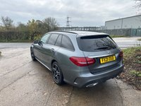 USED 2021 21 MERCEDES-BENZ C-CLASS 2.0 C300e 13.5kWh AMG Line Night Edition (Premium) Estate 5dr Petrol Plug-in Hybrid G-Tronic+ Euro 6 (s/s) (320 ps) AMG NIGHT EDITION, COMMAND NAV, 2 KEYS,