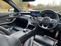 USED 2021 21 MERCEDES-BENZ C-CLASS 2.0 C300e 13.5kWh AMG Line Night Edition (Premium) Estate 5dr Petrol Plug-in Hybrid G-Tronic+ Euro 6 (s/s) (320 ps) AMG NIGHT EDITION, COMMAND NAV, 2 KEYS,