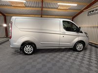 USED 2021 71 FORD TRANSIT CUSTOM 2.0 340 EcoBlue MHEV Limited Panel Van 5dr Diesel Manual L1 H1 Euro 6 (s/s) (130 ps) * NEW MOT * FRONT SPLITTER *