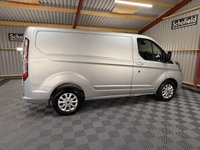 USED 2021 71 FORD TRANSIT CUSTOM 2.0 340 EcoBlue MHEV Limited Panel Van 5dr Diesel Manual L1 H1 Euro 6 (s/s) (130 ps) * NEW MOT * FRONT SPLITTER *
