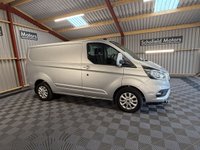 USED 2021 71 FORD TRANSIT CUSTOM 2.0 340 EcoBlue MHEV Limited Panel Van 5dr Diesel Manual L1 H1 Euro 6 (s/s) (130 ps) * NEW MOT * FRONT SPLITTER *