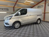 USED 2021 71 FORD TRANSIT CUSTOM 2.0 340 EcoBlue MHEV Limited Panel Van 5dr Diesel Manual L1 H1 Euro 6 (s/s) (130 ps) * NEW MOT * FRONT SPLITTER *