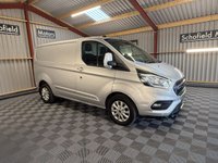USED 2021 71 FORD TRANSIT CUSTOM 2.0 340 EcoBlue MHEV Limited Panel Van 5dr Diesel Manual L1 H1 Euro 6 (s/s) (130 ps) * NEW MOT * FRONT SPLITTER *