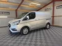 USED 2021 71 FORD TRANSIT CUSTOM 2.0 340 EcoBlue MHEV Limited Panel Van 5dr Diesel Manual L1 H1 Euro 6 (s/s) (130 ps) * NEW MOT * FRONT SPLITTER *