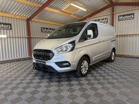 USED 2021 71 FORD TRANSIT CUSTOM 2.0 340 EcoBlue MHEV Limited Panel Van 5dr Diesel Manual L1 H1 Euro 6 (s/s) (130 ps) * NEW MOT * FRONT SPLITTER *