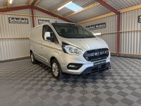 USED 2021 71 FORD TRANSIT CUSTOM 2.0 340 EcoBlue MHEV Limited Panel Van 5dr Diesel Manual L1 H1 Euro 6 (s/s) (130 ps) * NEW MOT * FRONT SPLITTER *