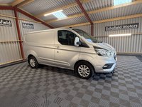 USED 2021 71 FORD TRANSIT CUSTOM 2.0 340 EcoBlue MHEV Limited Panel Van 5dr Diesel Manual L1 H1 Euro 6 (s/s) (130 ps) * NEW MOT * FRONT SPLITTER *