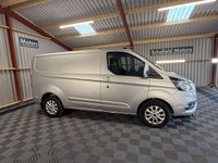 USED 2021 71 FORD TRANSIT CUSTOM 2.0 340 EcoBlue MHEV Limited Panel Van 5dr Diesel Manual L1 H1 Euro 6 (s/s) (130 ps) * NEW MOT * FRONT SPLITTER *