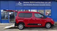 USED 2019 69 CITROEN BERLINGO 1.5 BlueHDi Feel M WHEELCHAIR ACCESS Auto 3 seats + Wheelchair Access