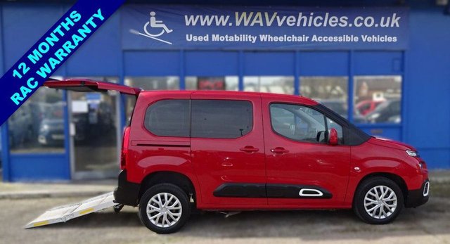 View our Citroen Berlingo 1.5 BlueHDi Feel M WHEELCHAIR ACCESS