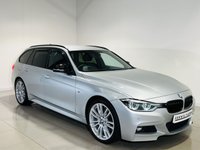 USED 2016 66 BMW 3 SERIES 3.0 335d M Sport Touring 5dr Diesel Auto xDrive Euro 6 (s/s) (313 ps) Heated Seats | Dakota Black | Media Package | Glacier Silver | Reversing Camera