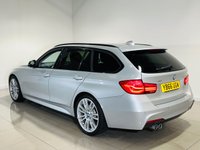 USED 2016 66 BMW 3 SERIES 3.0 335d M Sport Touring 5dr Diesel Auto xDrive Euro 6 (s/s) (313 ps) Heated Seats | Dakota Black | Media Package | Glacier Silver | Reversing Camera