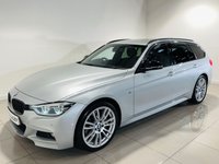 USED 2016 66 BMW 3 SERIES 3.0 335d M Sport Touring 5dr Diesel Auto xDrive Euro 6 (s/s) (313 ps) Heated Seats | Dakota Black | Media Package | Glacier Silver | Reversing Camera