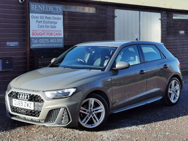 2019 69 Audi A1 1.0 TFSI 30 S line Sportback 5dr Petrol Manual Euro 6 (s/s) (116 ps)