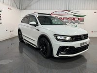 USED 2019 19 VOLKSWAGEN TIGUAN 2.0 TDI R-Line Tech SUV 5dr Diesel DSG 4Motion Euro 6 (s/s) (150 ps) 2 keys, 360 camera, pan roof, NAV