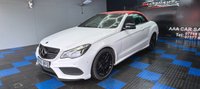 USED 2015 65 MERCEDES-BENZ E-CLASS 2.1 E220 BlueTEC AMG Line Cabriolet 2dr Diesel G-Tronic+ Euro 6 (s/s) (177 ps) 