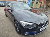 USED 2019 19 BMW 1 SERIES 2.0 118d Sport Hatchback 3dr Diesel Manual Euro 6 (s/s) (150 ps) GREAT MPG WITH SERVICE HISTORY