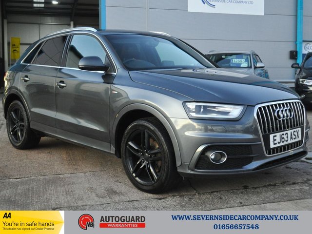 2013 63 Audi Q3 2.0 TDI S line SUV 5dr Diesel Manual Euro 5 (s/s) (140 ps)