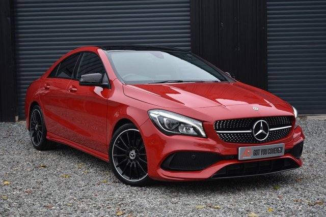 2019 19 Mercedes-Benz Cla 1.6 CLA200 AMG Line Night Edition (Plus) Coupe 4dr Petrol 7G-DCT Euro 6 (s/s) (156 ps)