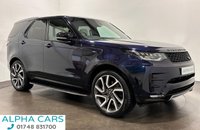USED 2019 19 LAND ROVER DISCOVERY 3.0 SD V6 HSE SUV 5dr Diesel Auto 4WD Euro 6 (s/s) (306 ps) Discovery 5 306 BHP Euro 6 Striking Loire Blue Metallic , Oyster Leather interior with reims piping ,