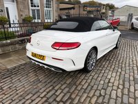 USED 2017 67 MERCEDES-BENZ C CLASS 2.1 C220d AMG Line Cabriolet 2dr Diesel G-Tronic+ Euro 6 (s/s) (170 ps) Full Leather+Heated Seats+Navigation+Service History