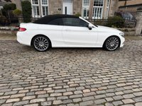 USED 2017 67 MERCEDES-BENZ C CLASS 2.1 C220d AMG Line Cabriolet 2dr Diesel G-Tronic+ Euro 6 (s/s) (170 ps) Full Leather+Heated Seats+Navigation+Service History