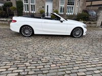 USED 2017 67 MERCEDES-BENZ C CLASS 2.1 C220d AMG Line Cabriolet 2dr Diesel G-Tronic+ Euro 6 (s/s) (170 ps) Full Leather+Heated Seats+Navigation+Service History