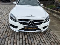 USED 2017 67 MERCEDES-BENZ C CLASS 2.1 C220d AMG Line Cabriolet 2dr Diesel G-Tronic+ Euro 6 (s/s) (170 ps) Full Leather+Heated Seats+Navigation+Service History