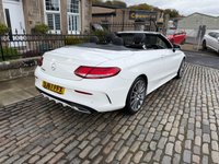 USED 2017 67 MERCEDES-BENZ C CLASS 2.1 C220d AMG Line Cabriolet 2dr Diesel G-Tronic+ Euro 6 (s/s) (170 ps) Full Leather+Heated Seats+Navigation+Service History