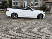 USED 2017 67 MERCEDES-BENZ C CLASS 2.1 C220d AMG Line Cabriolet 2dr Diesel G-Tronic+ Euro 6 (s/s) (170 ps) Full Leather+Heated Seats+Navigation+Service History