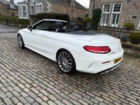 USED 2017 67 MERCEDES-BENZ C CLASS 2.1 C220d AMG Line Cabriolet 2dr Diesel G-Tronic+ Euro 6 (s/s) (170 ps) Full Leather+Heated Seats+Navigation+Service History