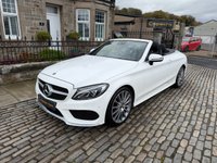 USED 2017 67 MERCEDES-BENZ C CLASS 2.1 C220d AMG Line Cabriolet 2dr Diesel G-Tronic+ Euro 6 (s/s) (170 ps) Full Leather+Heated Seats+Navigation+Service History