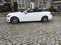USED 2017 67 MERCEDES-BENZ C CLASS 2.1 C220d AMG Line Cabriolet 2dr Diesel G-Tronic+ Euro 6 (s/s) (170 ps) Full Leather+Heated Seats+Navigation+Service History