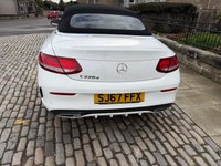 USED 2017 67 MERCEDES-BENZ C CLASS 2.1 C220d AMG Line Cabriolet 2dr Diesel G-Tronic+ Euro 6 (s/s) (170 ps) Full Leather+Heated Seats+Navigation+Service History