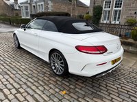 USED 2017 67 MERCEDES-BENZ C CLASS 2.1 C220d AMG Line Cabriolet 2dr Diesel G-Tronic+ Euro 6 (s/s) (170 ps) Full Leather+Heated Seats+Navigation+Service History