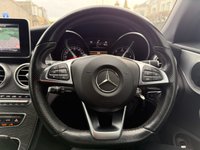 USED 2017 67 MERCEDES-BENZ C CLASS 2.1 C220d AMG Line Cabriolet 2dr Diesel G-Tronic+ Euro 6 (s/s) (170 ps) Full Leather+Heated Seats+Navigation+Service History