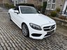USED 2017 67 MERCEDES-BENZ C CLASS 2.1 C220d AMG Line Cabriolet 2dr Diesel G-Tronic+ Euro 6 (s/s) (170 ps) Full Leather+Heated Seats+Navigation+Service History