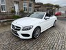 USED 2017 67 MERCEDES-BENZ C CLASS 2.1 C220d AMG Line Cabriolet 2dr Diesel G-Tronic+ Euro 6 (s/s) (170 ps) Full Leather+Heated Seats+Navigation+Service History