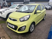 USED 2013 13 KIA PICANTO 1.25 2 Hatchback 5dr Petrol Auto Euro 5 (84 bhp) 