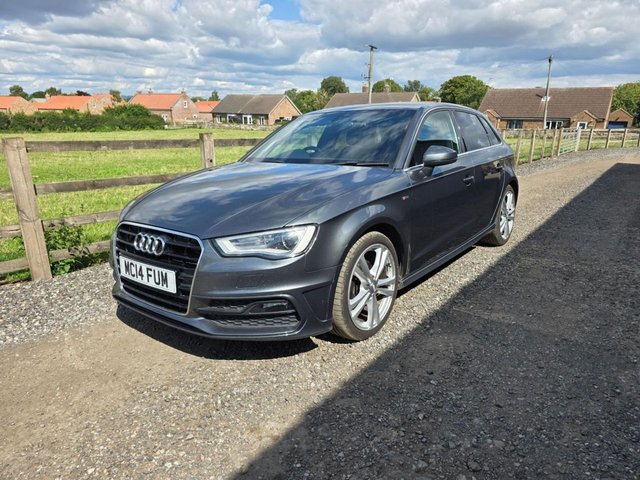 2014 14 Audi A3 2.0 TDI S line Sportback 5dr Diesel S Tronic Euro 5 (s/s) (150 ps)