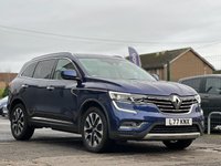 USED 2018 18 RENAULT KOLEOS 2.0L 5d  AUTO  177 BHP THIS CAR COMES WITH 6 MONTHS WARRANTY , BREAKDOWN COVER & RECOVERY++  PARTIAL SERVICE RECORD + ULEZ COMPLIANT + 4 WHEEL DRIVE + 7 INCH TOUCH LED DISPLAY + CAR CONNECT + BOSE SOUND SYSTEM + ECO DRIVE + PANAROMIC ROOF + NAVIGATION SYSTEM + REVERSING CAMERA + AUTO TAILGATE + FRONT AND BACK PARKING SENSORS + PARK ASSISST +  LEATHER SEATS + HEATED SEATS + ELECTRICAL SEAT ADJUSTMENT + 2 WAY LUMBER SUPPORT + DIGITAL METER DISPLAY + ELECTRICAL PARKING BRAKE + CRUISE CONTROL + SPEED LIMITER + KEYLESS STA