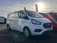 USED 2023 23 FORD TRANSIT CUSTOM 2.0 300 EcoBlue Limited Panel Van 5dr Diesel Manual L2 H1 Euro 6 (s/s) (130 ps) 1 OWNER/ULEZ/WARRANTY/TOUCHSCREEN