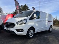 USED 2023 23 FORD TRANSIT CUSTOM 2.0 300 EcoBlue Limited Panel Van 5dr Diesel Manual L2 H1 Euro 6 (s/s) (130 ps) 1 OWNER/ULEZ/WARRANTY/TOUCHSCREEN
