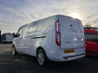USED 2023 23 FORD TRANSIT CUSTOM 2.0 300 EcoBlue Limited Panel Van 5dr Diesel Manual L2 H1 Euro 6 (s/s) (130 ps) 1 OWNER/ULEZ/WARRANTY/TOUCHSCREEN