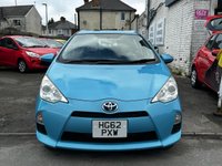 USED 2012 TOYOTA AQUA 1.5 Automatic Petrol Hybrid Hatchback Blue 5dr JAPANESE IMPORTED TOYOTA AQUA/ PRIUS CITY + LOW MILEAGE 1.5 HYBRID + CLEAN CONDITION THROUGHOUT + CHEAP/ ECO + LONG MOT/ FRESH SERVICE + FINISHED IN METALLIC LIGHT BLUE + SPEC INCLUDES WHITE AND BLACK CLOTH INTERIOR, ELECTRIC MIRRORS, FOLDING DOOR MIRRORS, PRIVACY GLASS, A/C, WHEEL TRIMS, REMOTE LOCKING + 3 MONTHS WARRANTY + 12 MONTHS AA BREAKDOWN COVER INCLUDED