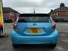 USED 2012 TOYOTA AQUA 1.5 Automatic Petrol Hybrid Hatchback Blue 5dr JAPANESE IMPORTED TOYOTA AQUA/ PRIUS CITY + LOW MILEAGE 1.5 HYBRID + CLEAN CONDITION THROUGHOUT + CHEAP/ ECO + LONG MOT/ FRESH SERVICE + FINISHED IN METALLIC LIGHT BLUE + SPEC INCLUDES WHITE AND BLACK CLOTH INTERIOR, ELECTRIC MIRRORS, FOLDING DOOR MIRRORS, PRIVACY GLASS, A/C, WHEEL TRIMS, REMOTE LOCKING + 3 MONTHS WARRANTY + 12 MONTHS AA BREAKDOWN COVER INCLUDED
