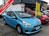 USED 2012 TOYOTA AQUA 1.5 Automatic Petrol Hybrid Hatchback Blue 5dr JAPANESE IMPORTED TOYOTA AQUA/ PRIUS CITY + LOW MILEAGE 1.5 HYBRID + CLEAN CONDITION THROUGHOUT + CHEAP/ ECO + LONG MOT/ FRESH SERVICE + FINISHED IN METALLIC LIGHT BLUE + SPEC INCLUDES WHITE AND BLACK CLOTH INTERIOR, ELECTRIC MIRRORS, FOLDING DOOR MIRRORS, PRIVACY GLASS, A/C, WHEEL TRIMS, REMOTE LOCKING + 3 MONTHS WARRANTY + 12 MONTHS AA BREAKDOWN COVER INCLUDED