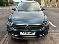 USED 2021 21 VOLKSWAGEN TIGUAN 1.5 TSI Life SUV 5dr Petrol Manual Euro 6 (s/s) (150 ps) 1 OWNER FROM NEW, ONLY 39849 MILES