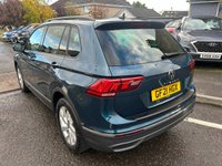 USED 2021 21 VOLKSWAGEN TIGUAN 1.5 TSI Life SUV 5dr Petrol Manual Euro 6 (s/s) (150 ps) 1 OWNER FROM NEW, ONLY 39849 MILES
