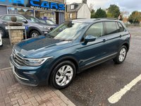 USED 2021 21 VOLKSWAGEN TIGUAN 1.5 TSI Life SUV 5dr Petrol Manual Euro 6 (s/s) (150 ps) 1 OWNER FROM NEW, ONLY 39849 MILES
